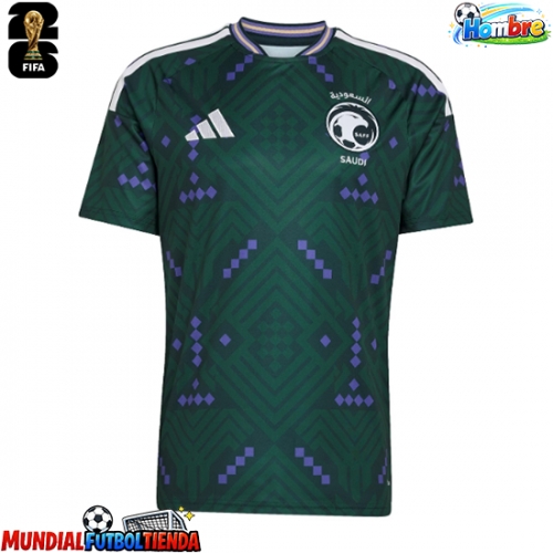 Camiseta Arabia Saudita Primera Equipación Replica Mundial 2026 mangas cortas